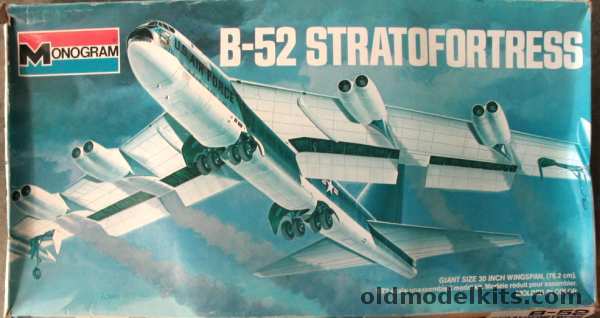 Monogram 1/72 Boeing B-52D Stratofortress, 8292 plastic model kit